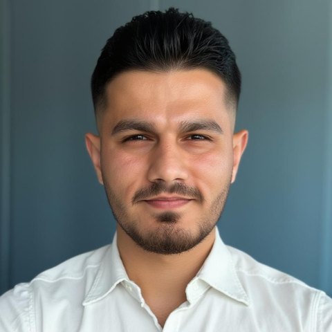 Porträt von Ibrahim Hasan